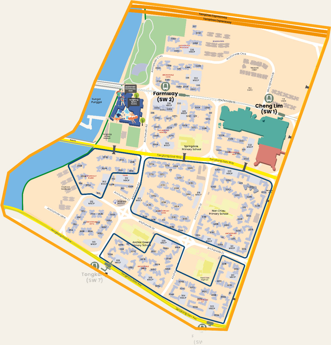map anchorvale